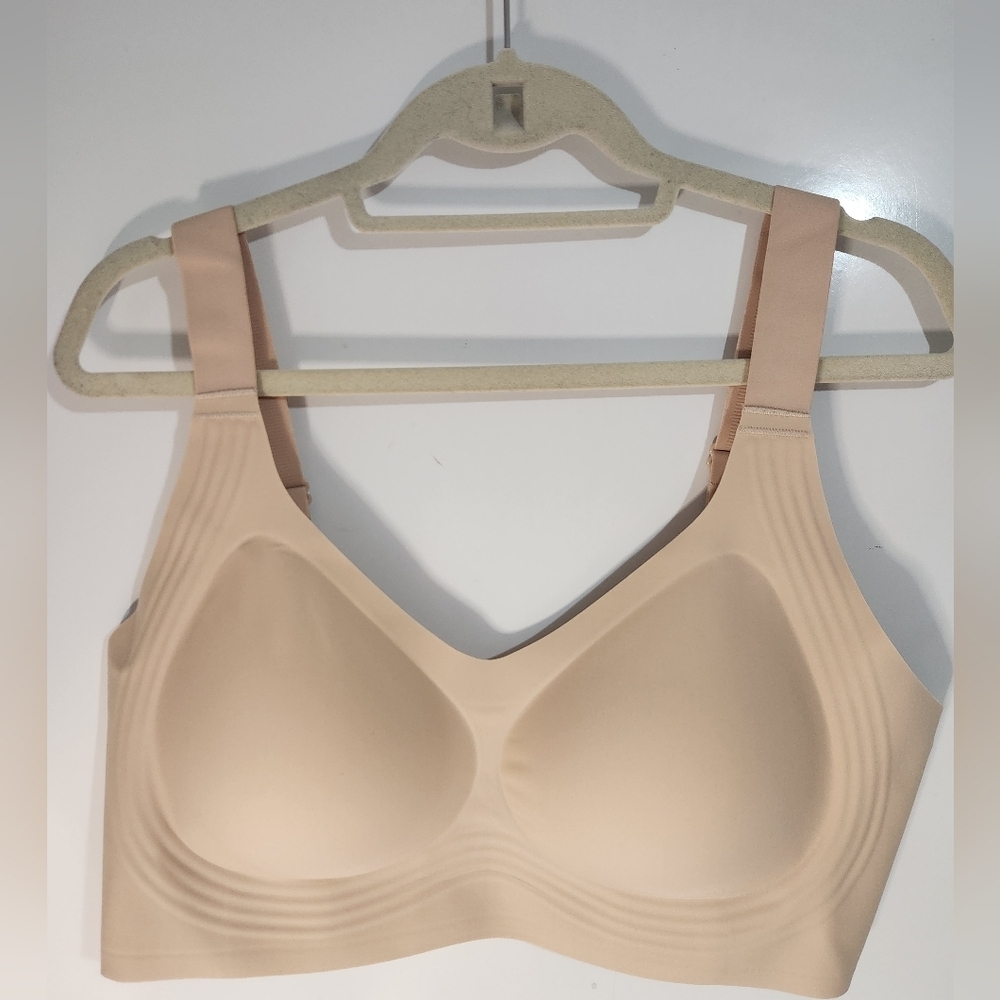 Shecurve Seamless Comfort Jelly Bra in Nude, Size 3XL, New - Picture 5 of 11